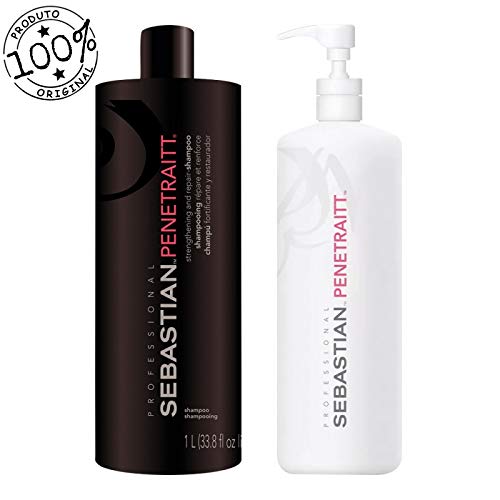 Kit Sebastian Penetraitt Shampoo 1L + Máscara 500ml