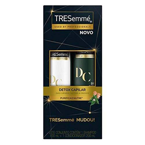Kit Shampoo 400ml + Condicionador 200ml TRESemmé Detox Capilar