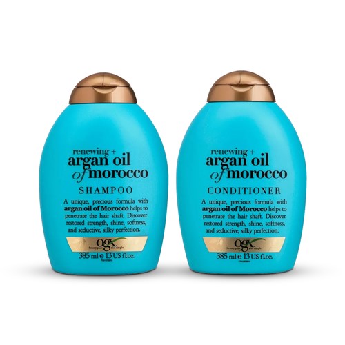 Tudo sobre 'Kit Shampoo + Condicionador Argan Oil Of Morroco OGX'