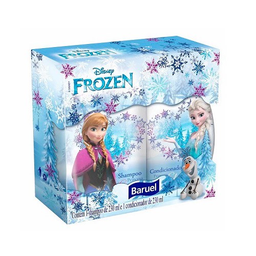 Kit Shampoo + Condicionador Princesas Frozen 230ml