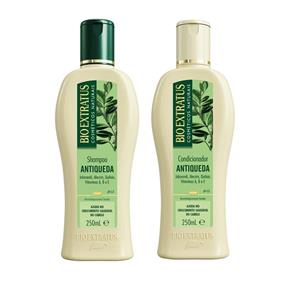 Kit Shampoo e Condicionador Jaborandi 250ml Bio Extratus