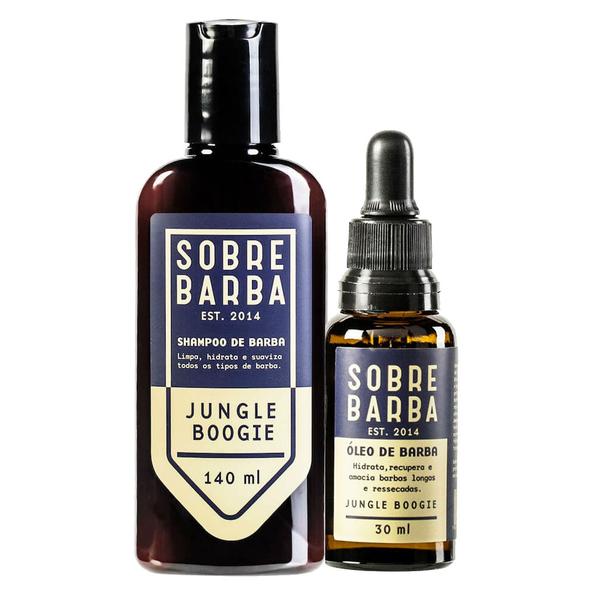 Kit Shampoo e Óleo Sobrebarba Jungle Boogie - Sobrebarba