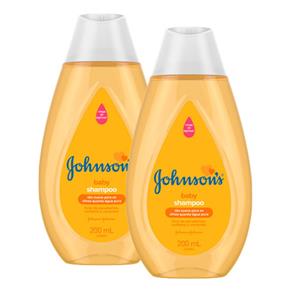 Kit Shampoo Johnson`s Baby 200ml 2 Unidades