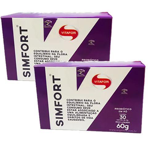 Kit 2 - Simfort - Cx 30 Sachês - Vitafor