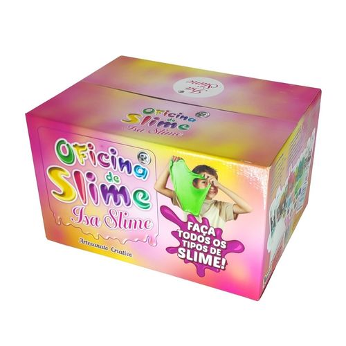 Tudo sobre 'Kit Slime Premium Isa Slime Original Cola Ouro e Prata'