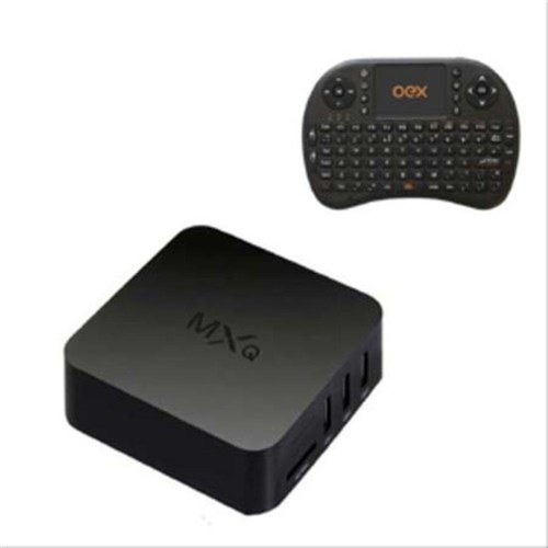 Kit Smart Tv Box Android + Controle Air Mouse Ck103