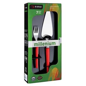 Kit Sobrem 7 Peças - Millenium - Vermelho