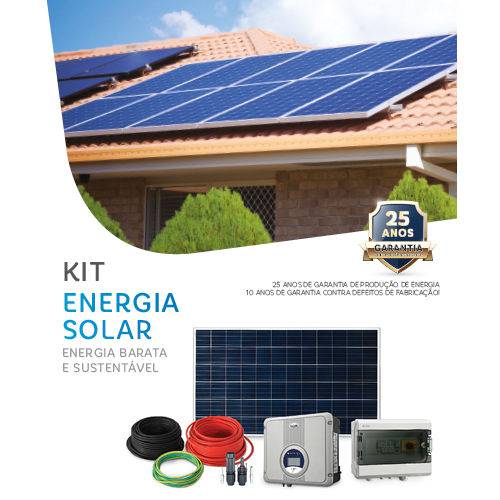 Tudo sobre 'Kit Solar 1,6kW de 320W ON GRID Elgin'