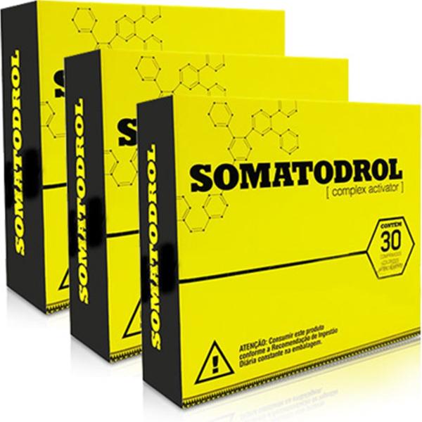 Kit 3 Somatodrol 30 Cápsulas - Iridium Labs