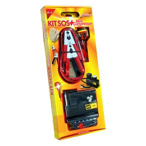 Kit SOS com Mini Compressor 12V Luxcar Ref. 3150