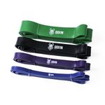 Kit Super Band 4 Intensidades Odin Fit Elasticos Power