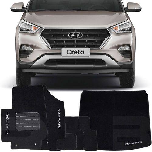 Tudo sobre 'Kit Tapete Carpete Confort Hyundai Creta 6 Peças Completo'