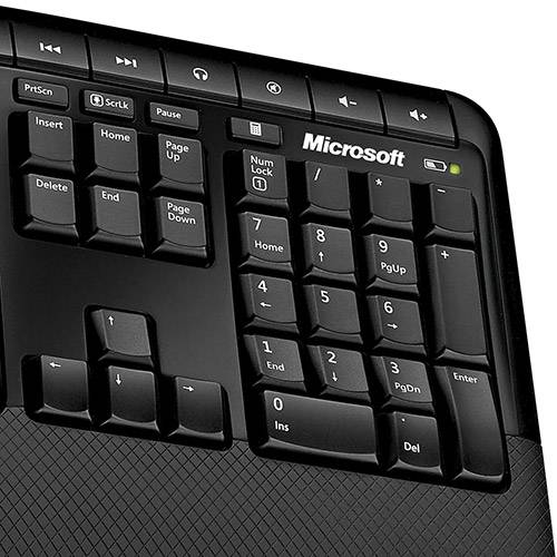 Kit Teclado e Mouse Comfort Desktop 5000 - Microsoft