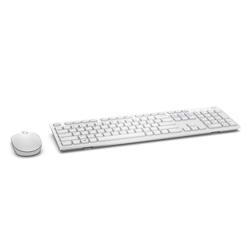 Kit Teclado e Mouse Dell KM636 Wireless Branco