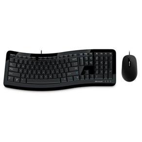 Kit Teclado e Mouse Microsoft Comfort Curve 3000