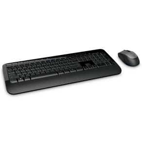 Kit Teclado e Mouse Microsoft Desktop 2000 M7J 00021 Wireless – Preto