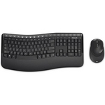 Kit Teclado e Mouse Microsoft Wireless Comfort Desktop 5050 Preto PP4-00005