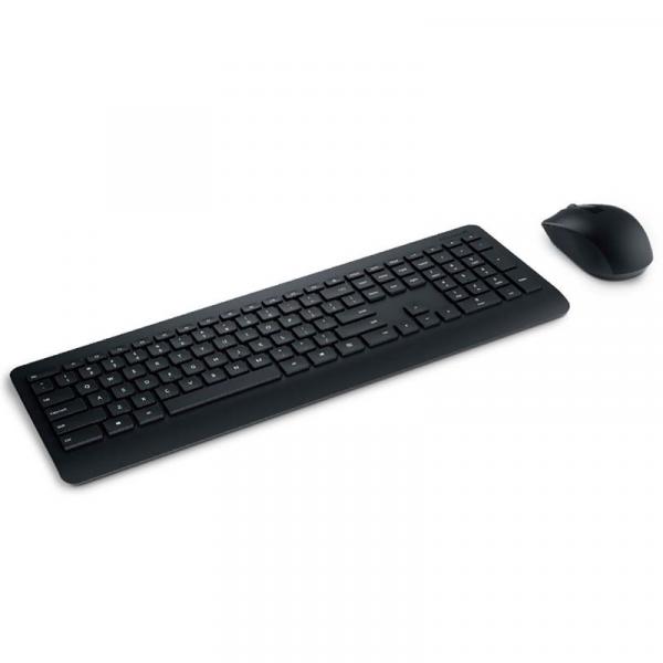 Kit Teclado e Mouse Microsoft Wireless Comfort Desktop 900 Preto