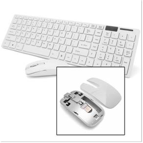 Kit Teclado e Mouse Sem Fio Wireless Abnt - EMBOM