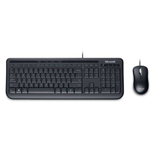 Kit Teclado e Mouse Usb | Desktop 600 | Microsoft