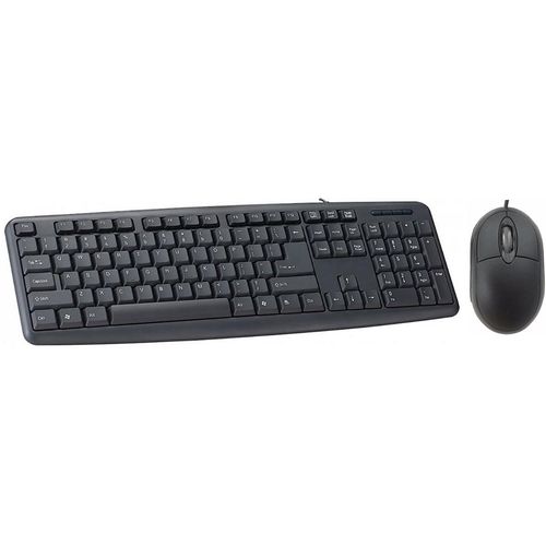 Kit Teclado e Mouse USB Preto Giga***