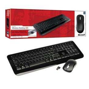 Kit Teclado e Mouse Wireless Desktop 800 Microsoft 2LF-00023