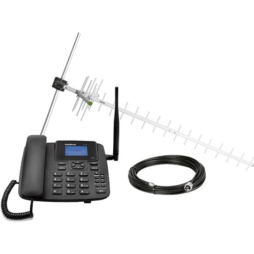 Kit Telefone Celular Fixo Gsm - Cfa4212 - Intelbras