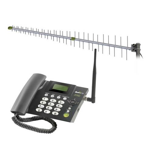 Kit Telefone Celular Fixo Prokd-6000 Preto Proeletronic