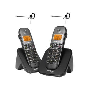 Kit Telefone Sem Fio com Ramal TS 5122 com 2 Fones - Bivolt