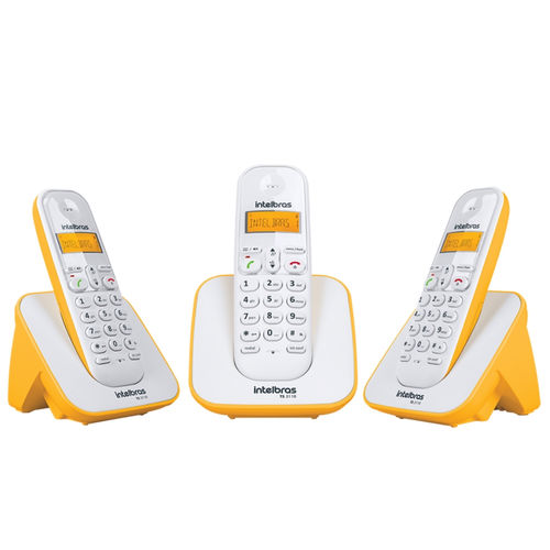 Kit Telefone Sem Fio TS 3110 com 2 Ramal TS 3111 Intelbras