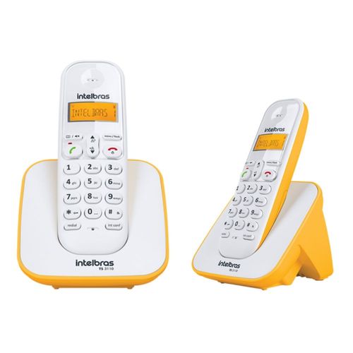 Kit Telefone Sem Fio Ts 3110 com Ramal Ts 3111 Intelbras