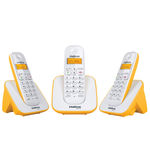 Kit Telefone Sem Fio TS 3110 com 2 Ramal TS 3111 Intelbras