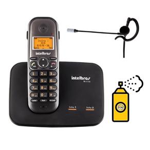 Kit Telefone Sem Fio TS 5150 com Fone Ouvido Bina Intelbras - Bivolt