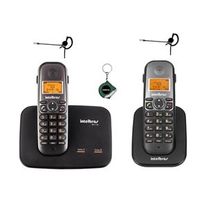 Kit Telefone Sem Fio TS 5150 Ramal Bina e Headset Intelbras - Bivolt