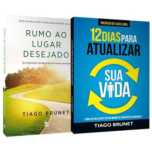 Kit - Tiago Brunet - 2 Volumes