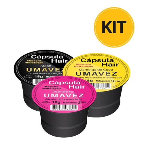 Kit Tratamento Capilar Cápsula Hair