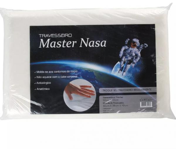 Kit 2 Travesseiros Nasa 50x70 - Master Comfort