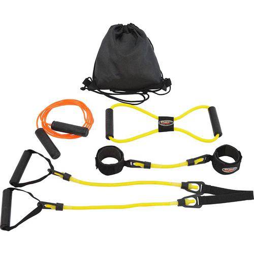 Kit Treinamento Funcional Baixa Intensidade Amarelo Polimet
