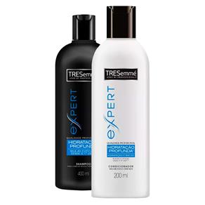 Kit Tresemmé Hidratação Profunda Shampoo 400ml + Condicionador 200ml