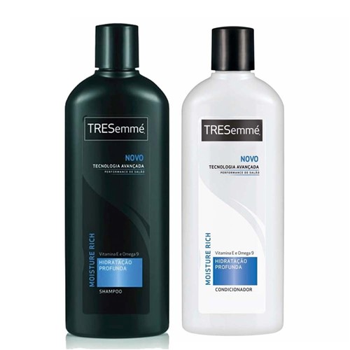 Kit Tresemmé Shampoo 400ml + Condicionador 200ml Hidratação Profunda