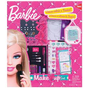 Kit Tris Criativo Barbie Make Up Set 670508 – 73 Peças