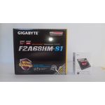 Kit Upgrade Placa Mãe Gigabyte Ga-f2a68hm-s1 Fm2 Ddr3 + Processador Amd A4 6300 3.7ghz Fm2 - Am Rio Informatica