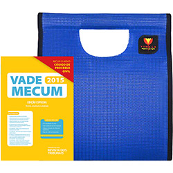 Kit - Vade Mecum 2015: Livro Edição Especial - CPC Atualizado + Capa para Vade Mecum/Livros e Bíblias Grande Azul Marinho - Marca Fácil