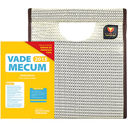Kit - Vade Mecum 2015: Livro Edição Especial - CPC Atualizado + Capa para Vade Mecum/Livros e Bíblias Grande Creme - Marca Fácil