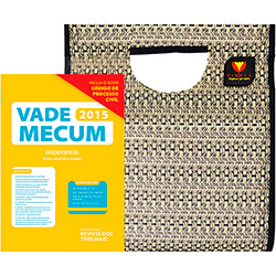 Kit - Vade Mecum 2015: Livro Edição Especial - CPC Atualizado + Capa para Vade Mecum/Livros e Bíblias Grande Prisma - Marca Fácil