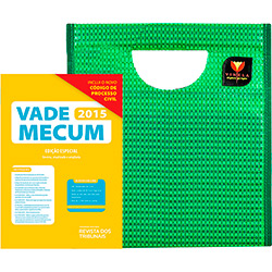 Kit - Vade Mecum 2015: Livro Edição Especial - CPC Atualizado + Capa para Vade Mecum/Livros e Bíblias Grande Verde Escura - Marca Fácil