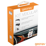 Kit Veicular Geonav para Celulares Android Preto - MIC31