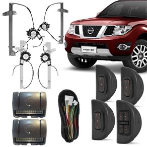 Kit Vidro Elétrico Nissan Frontier 4 Portas Completo Sensorizado
