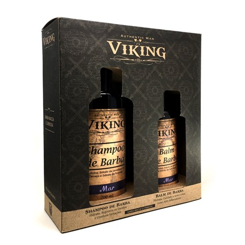 Kit Viking Presente Shampoo e Incolor