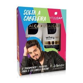 Kit Vitalcap Solta a Cabeleira Whey Protein Hair Shampoo + Condicionador - 240ml + 240ml